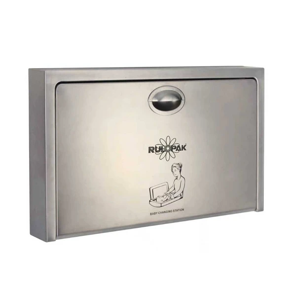 Rulopak Paslanmaz Çelik Bebek Altı Değiştirme İstasyonu - Resim 2
