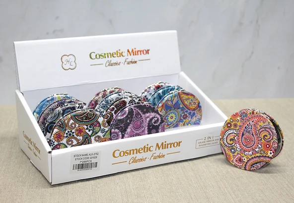 Taşlı El Aynası Yuvarlak İnce Model 2 ürün görseli