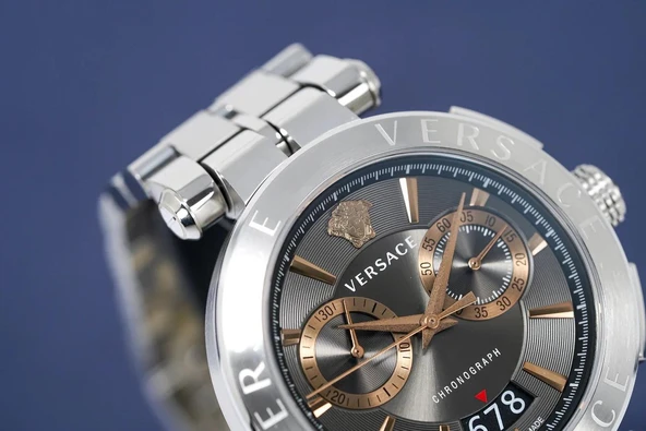 Versace VRSCVE1D01019 Erkek Kol Saati - Resim 3