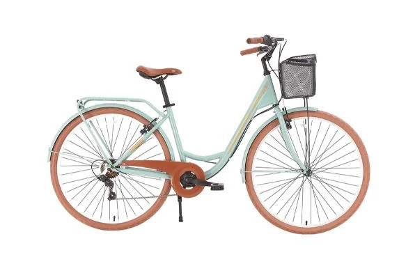 Bisan Sorrento S 28 7 Vites Şehir Bisikleti Çağla Yeşili Gold ürün görseli