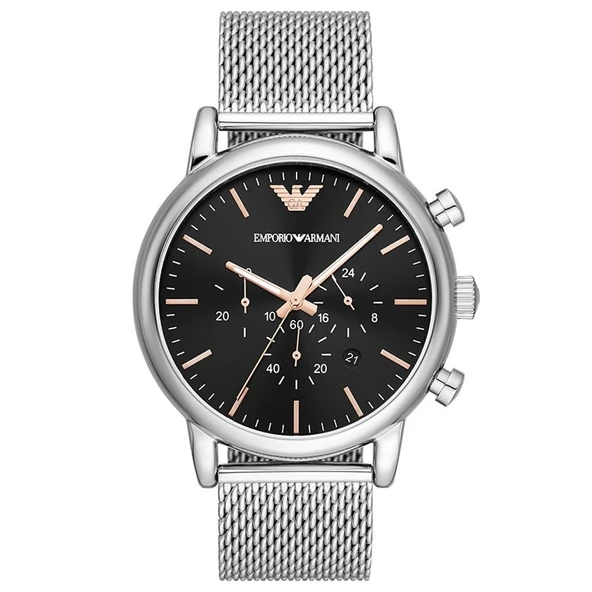 Emporio Armani AR11429 46 mm Gri Erkek Kol Saati ürün görseli 1
