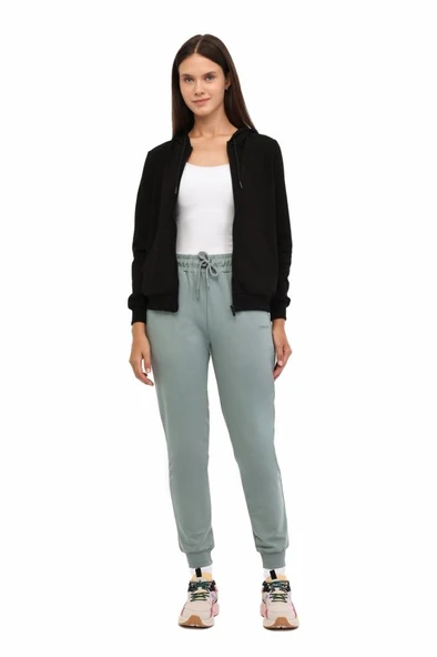 Lumberjack WB SN77 5PR 102024675 Kadın Eşofman Üstü Siyah XS-XL - 3