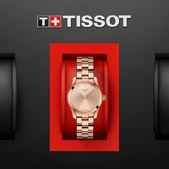 Tissot T-Wave T1122103345600 Kadın Kol Saati T112.210.33.456.00 - 2
