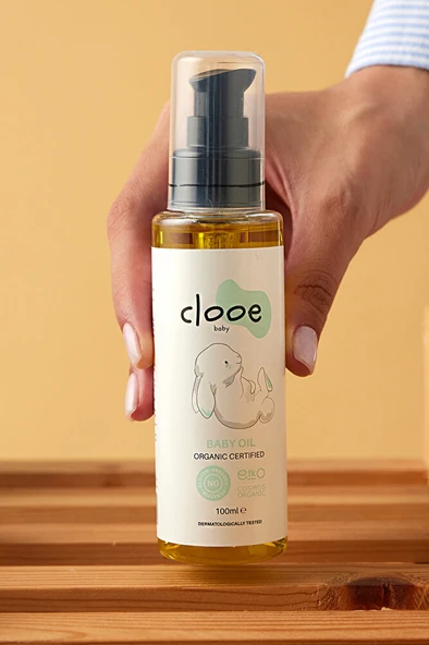 Hassas Bakım Seti - Organik Bebek Şampuanı (400ML) - Organik Bebek Yağı (100ML) - 3