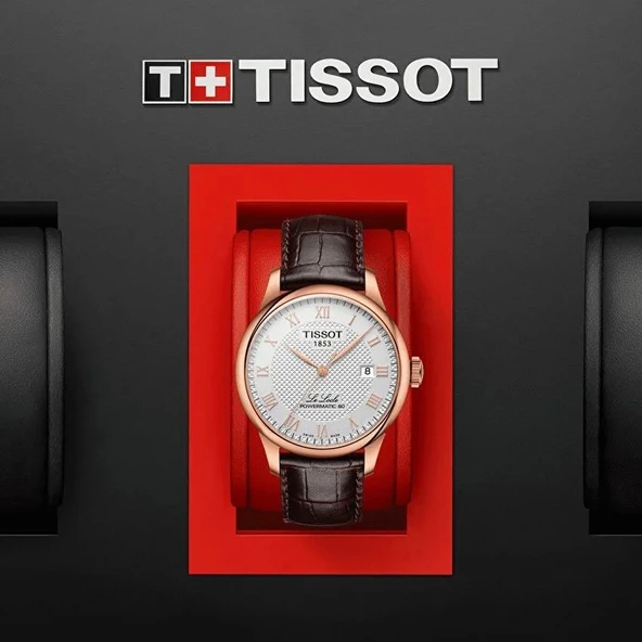 Tissot Le Locle Powermatic 80 T0064073603300 Erkek Kol Saati T006.407.36.033.00 - Resim 3