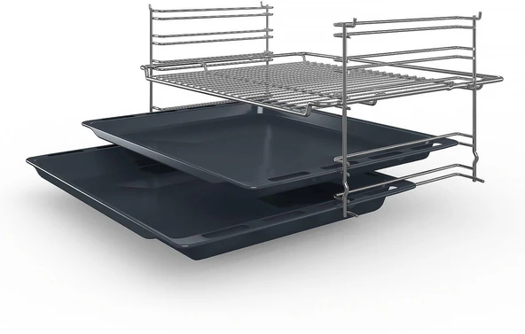 Profilo F0MS144HBL A Enerji Sınıfı 9 Programlı Gazlı Elektrikli Beyaz Solo Ocaklı Fırın - Resim 5