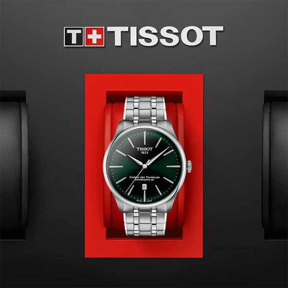 T1394071109100 Tissot Chemin Des Tourelles Powermatic 80 Erkek Kol Saati T139.407.11.091.00 - Resim 5