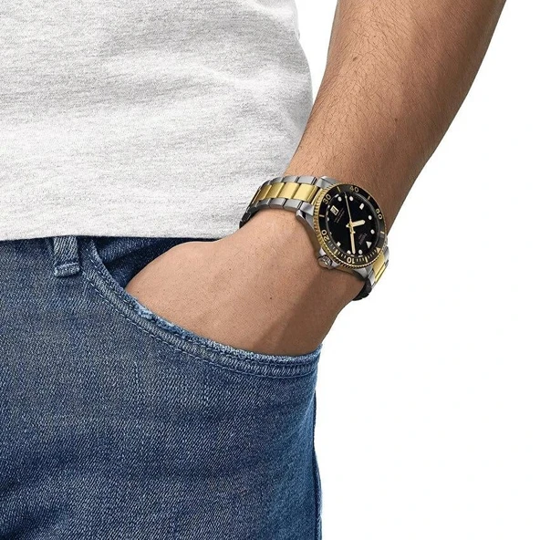 Tissot Seastar 1000 T1204102205100 Erkek Kol Saati T120.410.22.051.00 - Resim 3
