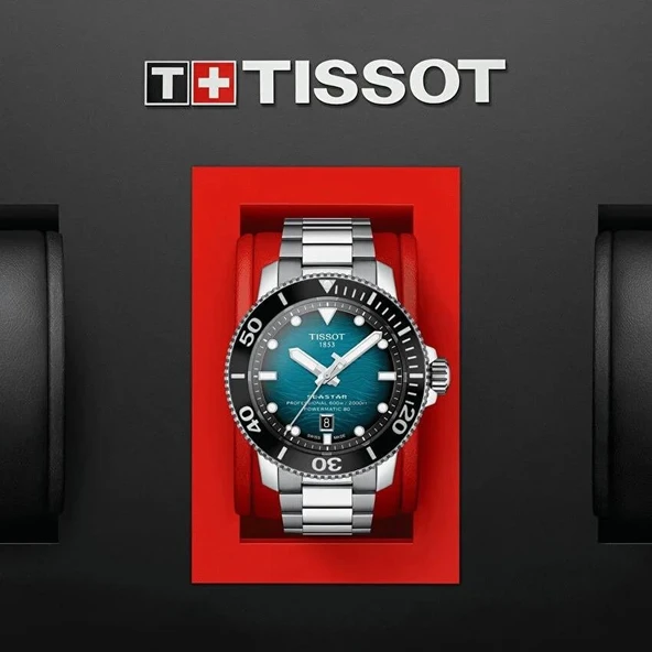 Tissot Seastar 2000 Professional Powermatic 80 T1206071104100 Erkek Kol Saati T120.607.11.041.00 - Resim 6
