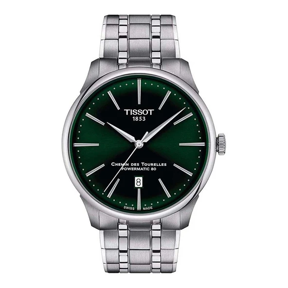 T1394071109100 Tissot Chemin Des Tourelles Powermatic 80 Erkek Kol Saati T139.407.11.091.00 ürün görseli 1