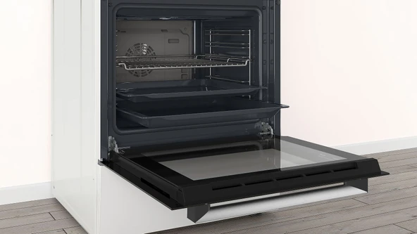 Profilo F0MS144HBL A Enerji Sınıfı 9 Programlı Gazlı Elektrikli Beyaz Solo Ocaklı Fırın - Resim 4