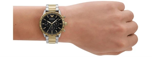 Emporio Armani Mario AR11521 Erkek Kol Saati - Resim 4
