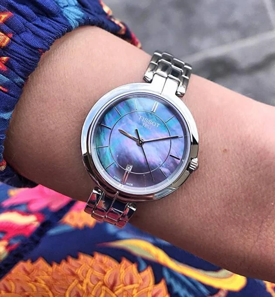 Tissot Flamingo T0942101112100 Kadın Kol Saati T094.210.11.121.00 - 4