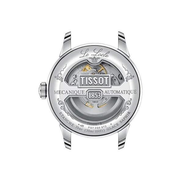 Tissot Le Locle Powermatic 80 Open Heart T0064071103302 Erkek Kol Saati T006.407.11.033.02 - Resim 2