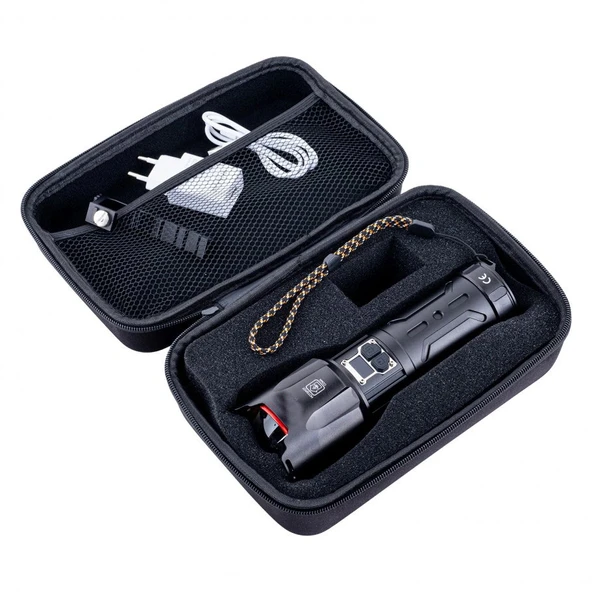 pilelistore Şarjlı El Feneri 55 w 5000 Lümen WS-915 ürün görseli 1