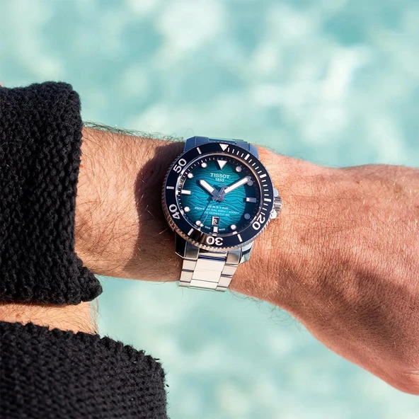 Tissot Seastar 2000 Professional Powermatic 80 T1206071104100 Erkek Kol Saati T120.607.11.041.00 - Resim 7