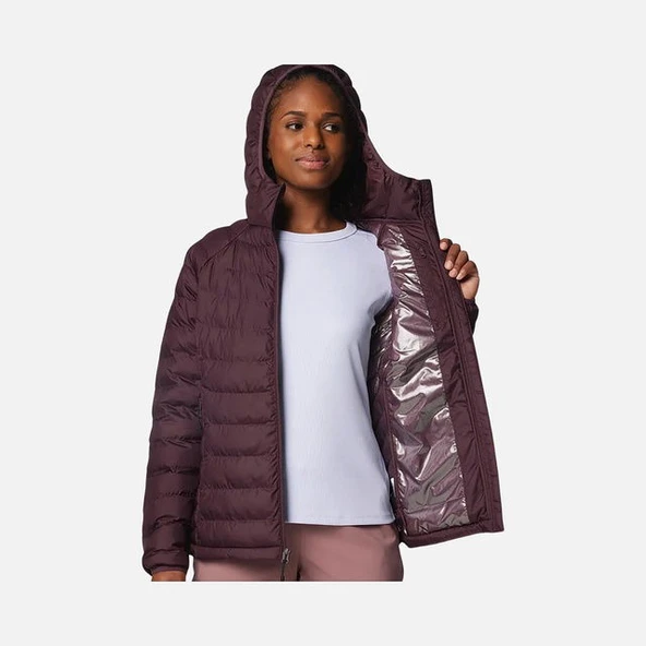 Columbia Heavenly Long Hooded Kadın Mont - Resim 5