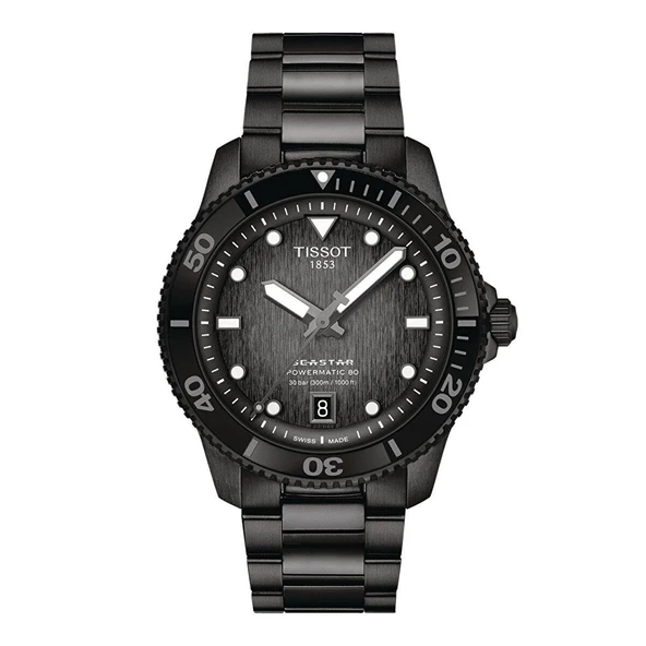 Tissot Seastar 1000 Powermatic 80 T1208073305100 Erkek Kol Saati T120.807.33.051.00