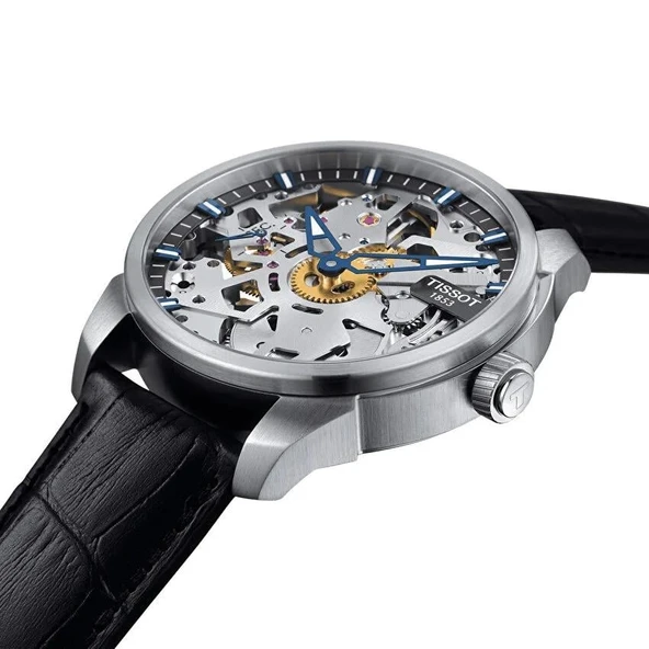 Tissot T-Complication Squelette Mechanical T0704051641100 Erkek Kol Saati T070.405.16.411.00 - 3