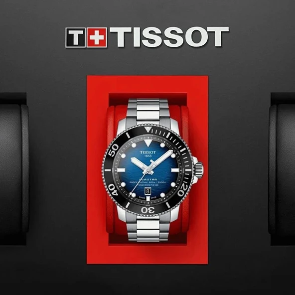 Tissot Seastar 2000 Professional Powermatic 80 T1206071104101 Erkek Kol Saati T120.607.11.041.01 - Resim 3