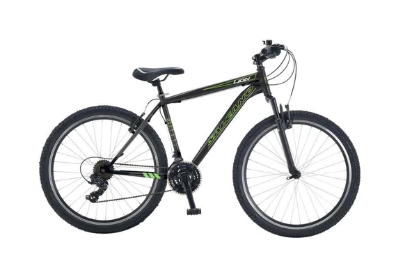 Salcano Lion 26 V Fren 21 Vites 26 Jant Dağ Bisikleti Siyah Yeşil 18 Kadro ürün görseli