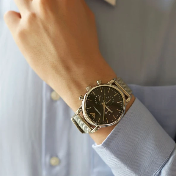 Emporio Armani AR1808 Erkek Kol Saati - Resim 5