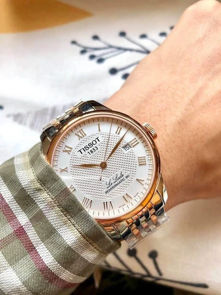 Tissot Le Locle Powermatic 80 T0064072203300 Erkek Kol Saati T006.407.22.033.00 - Resim 6