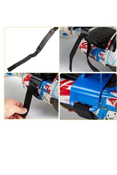 Elektrikli Kaykay Aksesuarı HoverKart CIRT Tüm Modeller ile Uyumlu Cırt 2 Çift 4 Adet - Resim 4