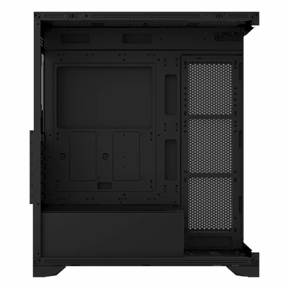 Vento VG4202FL 850W 80+ Bronz USB 3.2 ATX Mid Tower Siyah Kasa - Resim 5