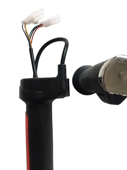 E-Bike 3 Vites Gaz Kolu 016 Kirmizi Düğmeli Mekanik 497086872 - Resim 2