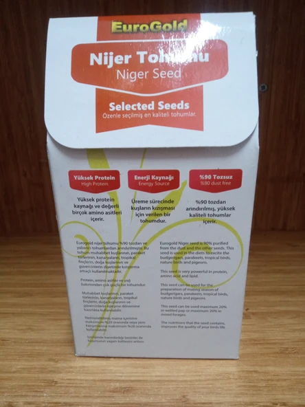 KUŞ NİJER TOHUMU 100 GRAM SEBZE TUTACAĞI HEDİYELİ - 2