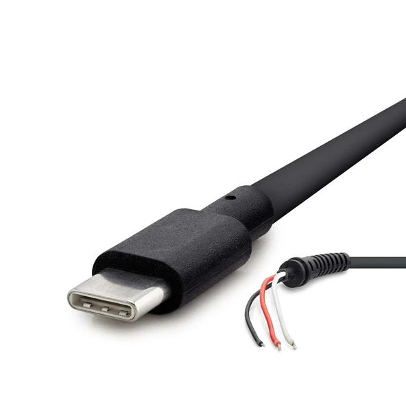 pilelistore Macbook Adaptör Kablosu Type-C 65W 1.5M Siyah HDX5538
