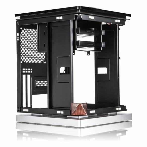 Xigmatek Nebula CCD-02ABX-U01 USB 3.2 mITX Mini Tower Siyah Kasa - Resim 4