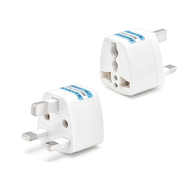 pilelistore Amerikan Fiş Adaptörü Beyaz HDX1299