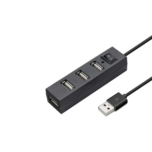 pilelistore Usb Hub 4*Usb Siyah HDX7003