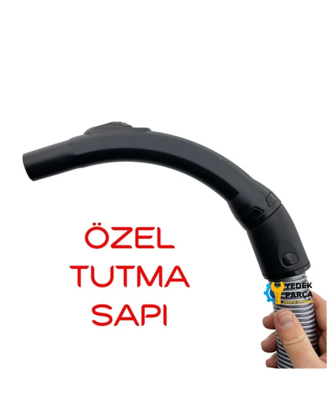 Arnica Uyumlu Bora 3000 Süpürge Katlanmaz Dayanıklı Güçlü Hortumu Seti KİLİTLİ Hediyeli - 5