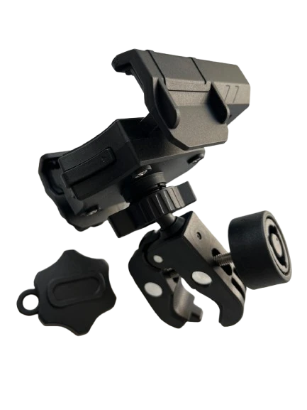 Motosiklet Scooter Atv Bisiklet Yandan Kilitlemeli Gidon Bağlantılı Telefon Tutucu A+++ Kaliteli - Resim 2