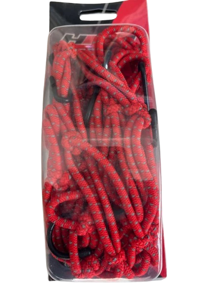 Kask Filesi Metal Kancalı Fosforlu Kırmızı Kalın Tip - Resim 3