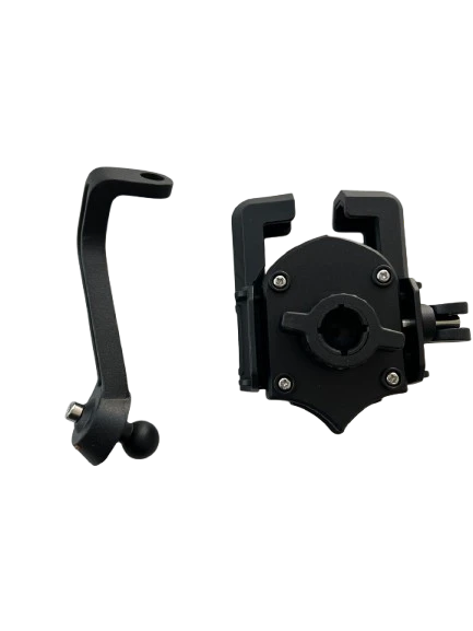 Motosiklet Scooter Atv Bisiklet Yandan Kilitlemeli Ayna Bağlantılı Telefon Tutucu A+++ Kaliteli - Resim 6