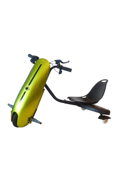 SmartStore Drift Car Elektrikli Kaykay Hoverboard Dirift Kar Cart Kart Scooter Bluetooth - YEŞİL ürün görseli