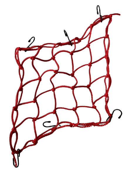 Kask Filesi Metal Kancalı Fosforlu Kırmızı Kalın Tip - Resim 2