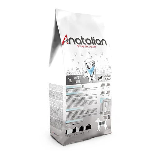 Anatolian Premium Kuzulu Orta ve Büyük Irk Yavru Köpek Maması 16 Kg - Resim 2
