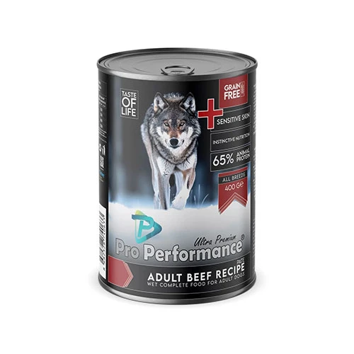 Pro Performance Ultra Premium Biftekli Yetişkin Köpek Konservesi 400 Gr ürün görseli 1