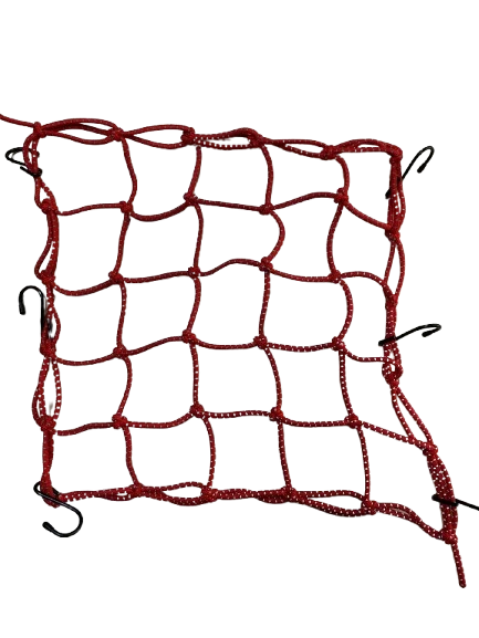 Kask Filesi Metal Kancalı Fosforlu Kırmızı Kalın Tip ürün görseli 1