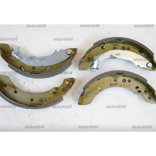 FREN BALATA C2 03-09 / C3 I 02-10 / LOGAN I 04-10 / LOGAN II 13-17 / SANDERO 15= LEVYELİ PABUÇ ARKA ürün görseli