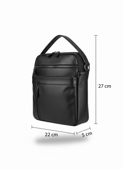 El Çantası Hakiki Deri 11" İnç Laptop/ Tablet Uyumlu Premium %100 Orjinal Deri 8683255014002 - 4