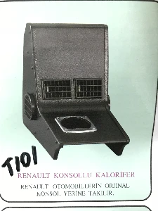 KALORİFER- R.12 KONSOLLU   T101 - TEKISI-TRK012 ürün görseli 1
