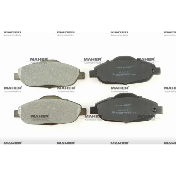 FREN BALATA 308 07-13 / 3008 09= / 5008 09= ÖN ürün görseli