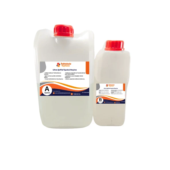 Şeffaf Epoksi Reçine Hobi Seti  (15 KG) ürün görseli