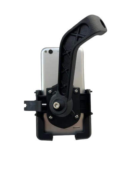 Motosiklet Scooter Atv Bisiklet Yandan Kilitlemeli Ayna Bağlantılı Telefon Tutucu A+++ Kaliteli - Resim 3